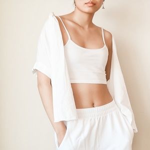 MADEWELL White Button Up Blouse | Never Been Worn